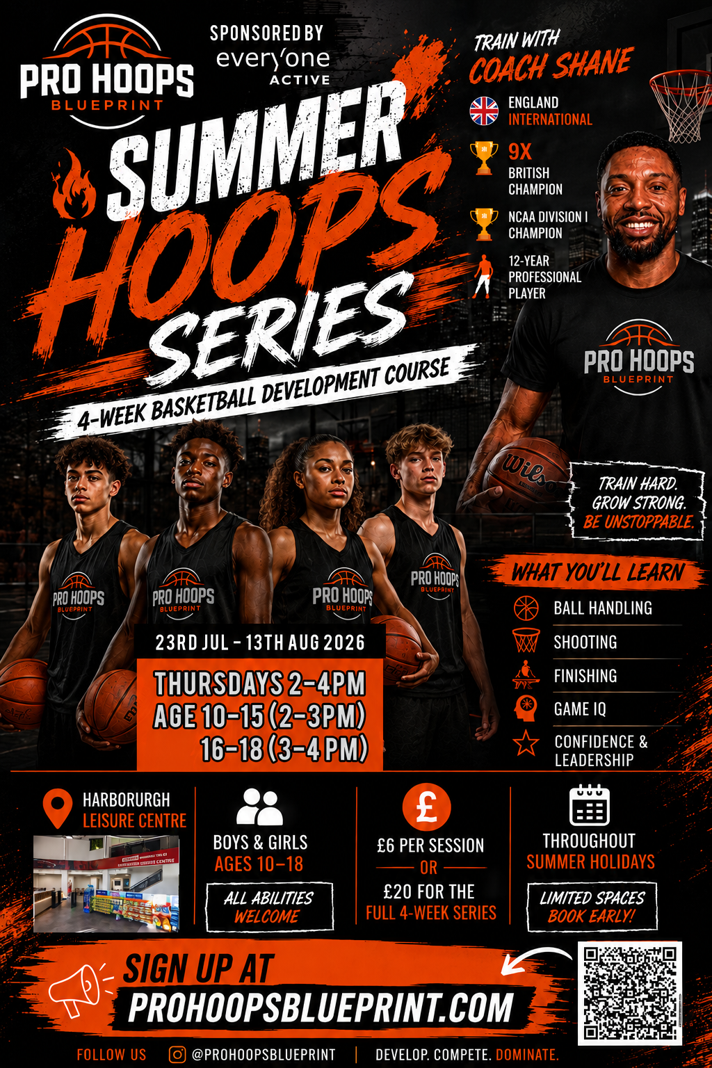 Summer Hoops Series | Youth Basketball Programme | PHB Basketball